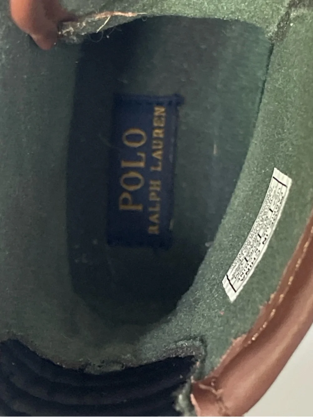 Polo by Ralph Lauren Brown and Dark Brown Kids Duck Boots